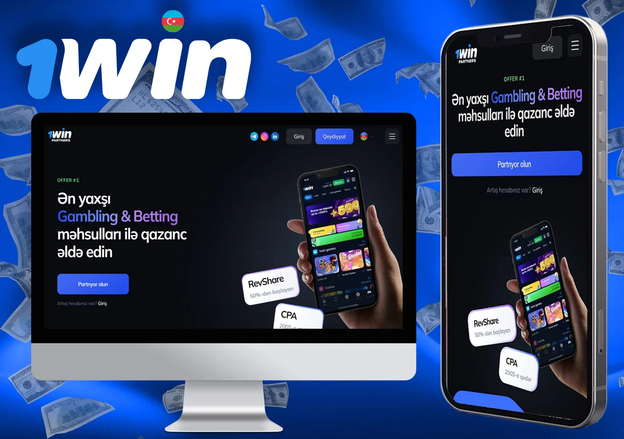 Affiliate program of bookmaker 1win offers high commissions