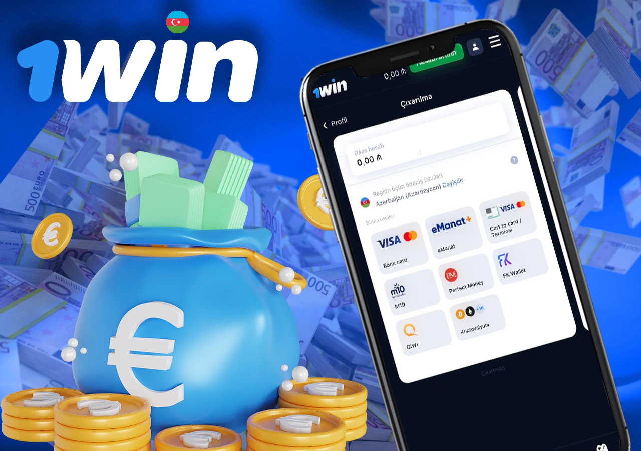 Ways to withdraw money from 1win casino
