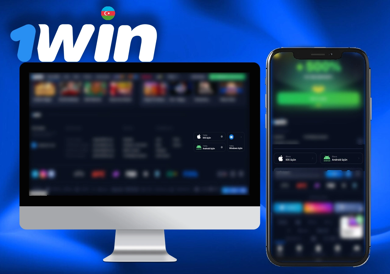 Mobile application for android and IOS bookmaker 1win