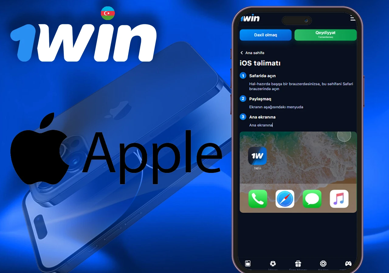 Downloading and installing the 1win app for IOS